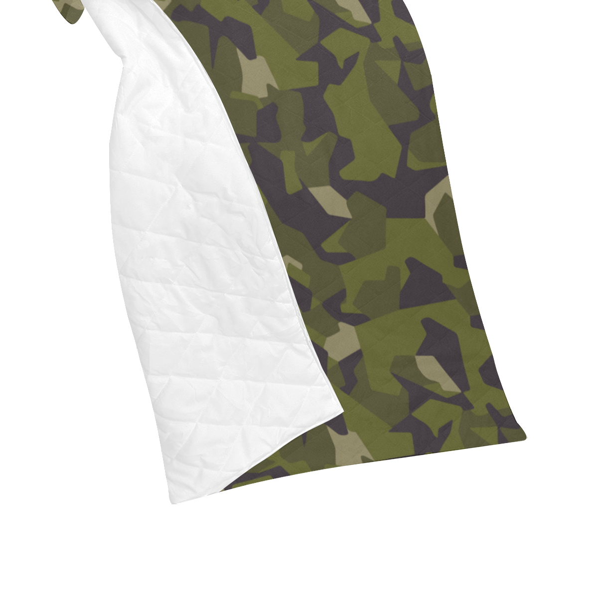 Swedish M90 woodland camouflage Quilt 40"x50"