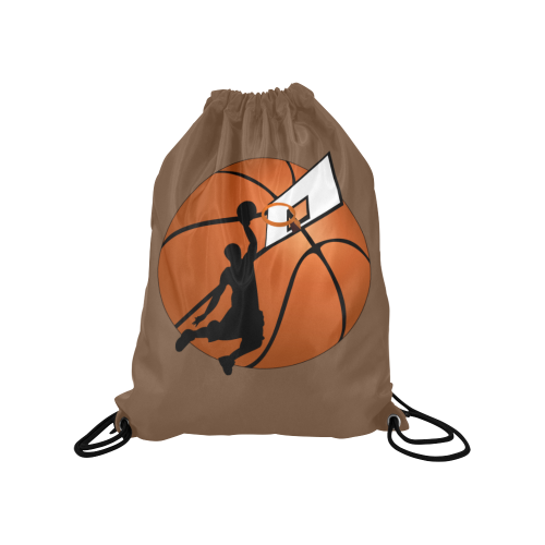 Slam Dunk Basketball Player Medium Drawstring Bag Model 1604 (Twin Sides) 13.8"(W) * 18.1"(H)