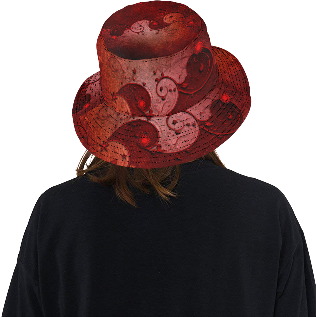 Soft decorative floral design All Over Print Bucket Hat