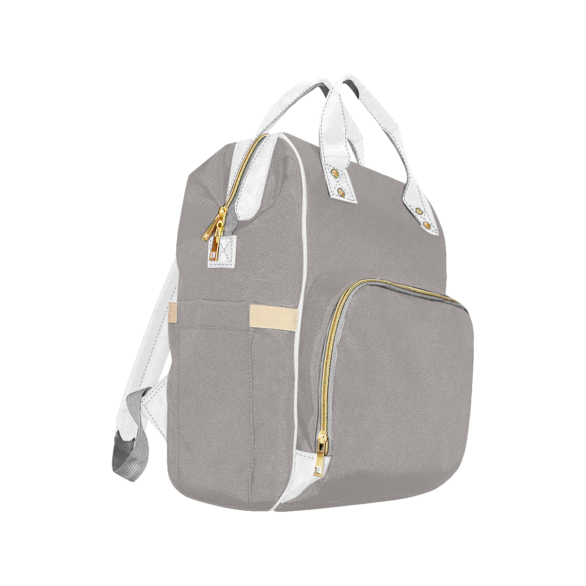 Ash Multi-Function Diaper Backpack/Diaper Bag (Model 1688)