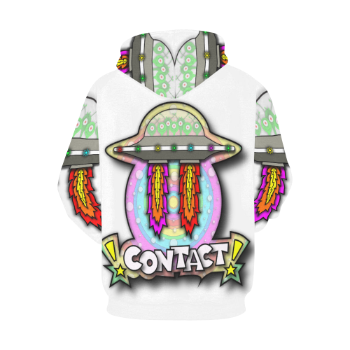 ITEM 07 _ UFO - HOODIE All Over Print Hoodie for Men (USA Size) (Model H13)