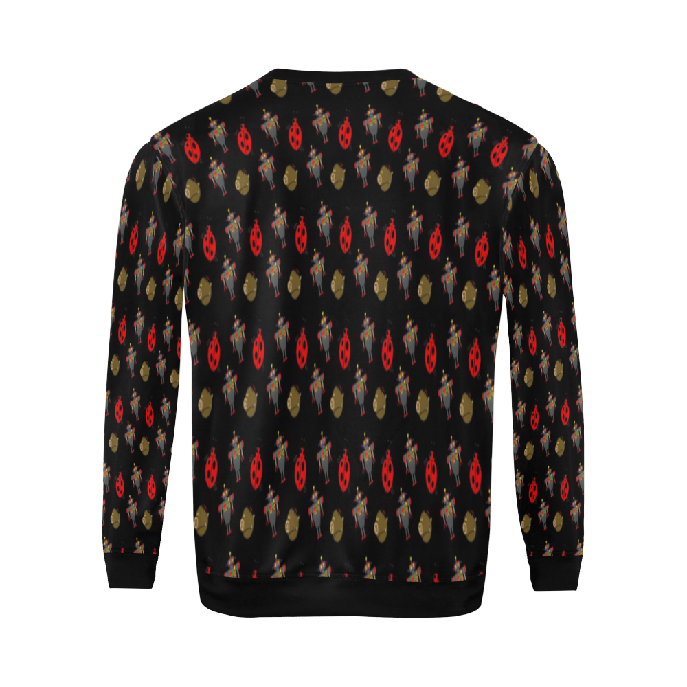 digital art pattern All Over Print Crewneck Sweatshirt for Men (Model H18)