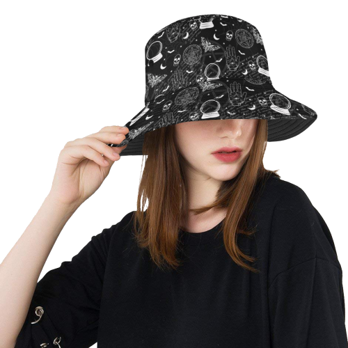 poe fortunes All Over Print Bucket Hat