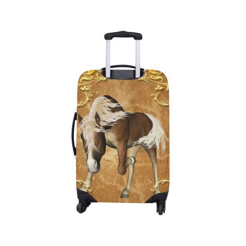 Wonderful brown horse Luggage Cover/Small 18"-21"