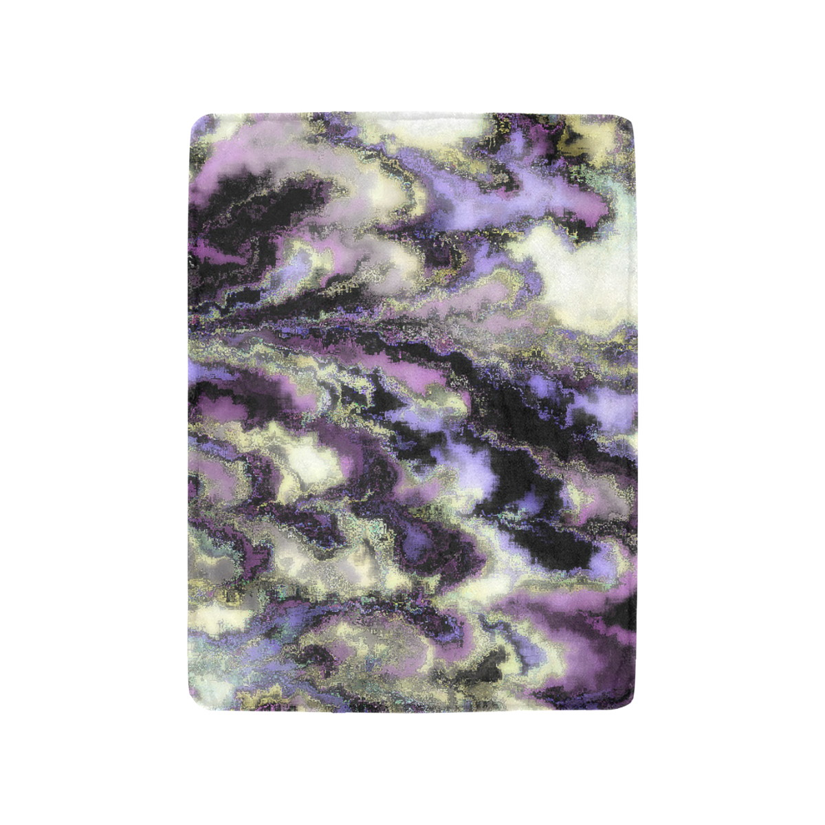 Purple marble Ultra-Soft Micro Fleece Blanket 30''x40''