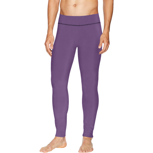 color purple 3515U Men's All Over Print Leggings (Model L38)