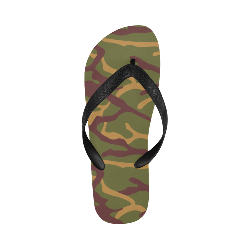 Yugoslav M68 MOL camouflage Flip Flops for Men/Women (Model 040)