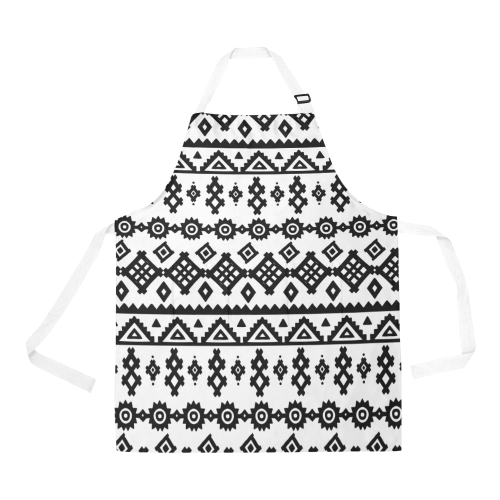Exotic elements -- BWHITE All Over Print Apron