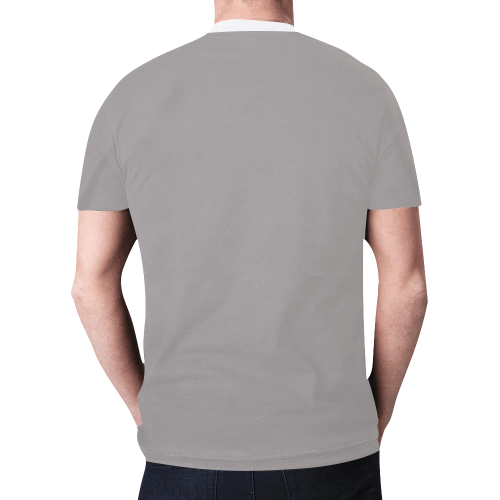 Ash New All Over Print T-shirt for Men (Model T45)