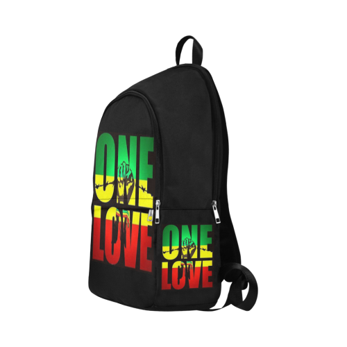 RASTA ONE LOVE CITY Fabric Backpack for Adult (Model 1659)