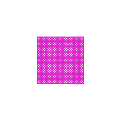 Pink polka dots Square Towel 13“x13”