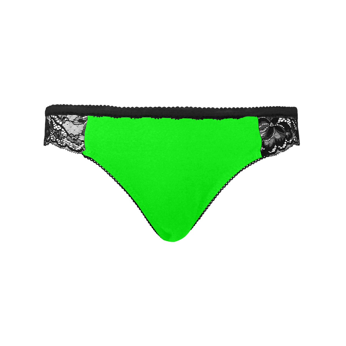 color lime Women's Lace Panty (Model L41)