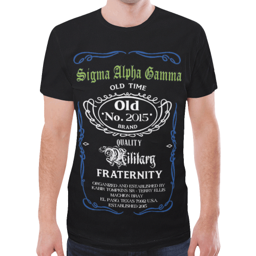 Old time New All Over Print T-shirt for Men (Model T45)