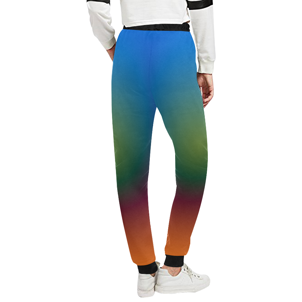 Big Rich Spectrum by Aleta Unisex All Over Print Sweatpants (Model L11)