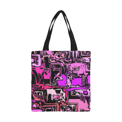 modern abstract 47B by JamColors All Over Print Canvas Tote Bag/Small (Model 1697)