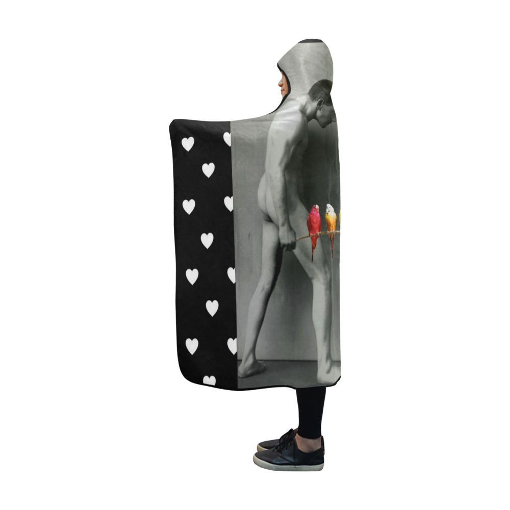 The Budgie Smugglers Hooded Blanket 60''x50''