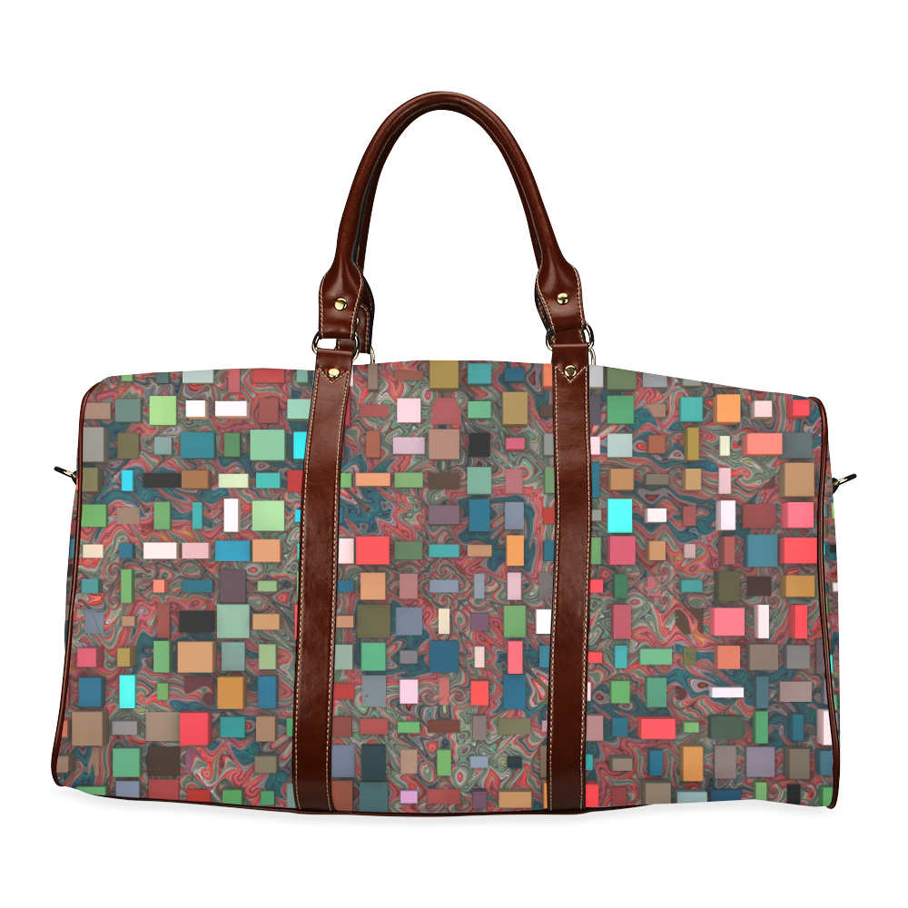 Mosaic Waterproof Travel Bag/Large (Model 1639)