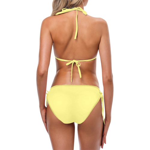 Gold Custom Bikini Swimsuit (Model S01)
