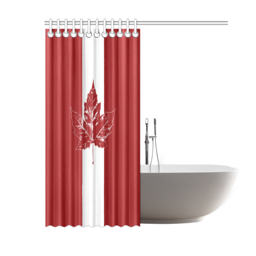 Cool Canada Flag Shower Curtain 60"x72"