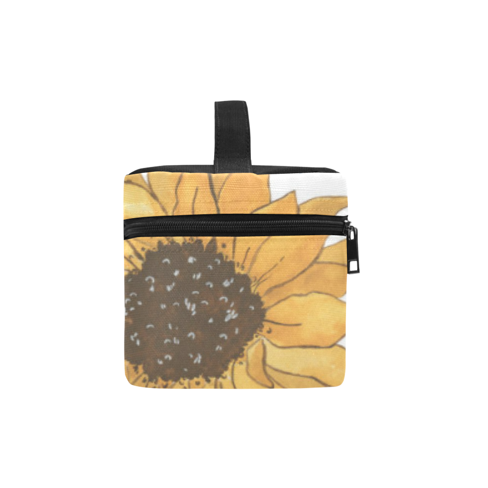 Sunflowers Cosmetic Bag Cosmetic Bag/Large (Model 1658)