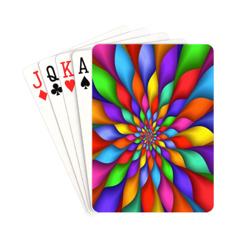 RAINBOW SKITTLES Playing Cards 2.5"x3.5"