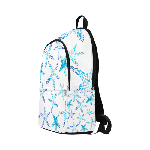 Watercolor Sealife Pattern Fabric Backpack for Adult (Model 1659)
