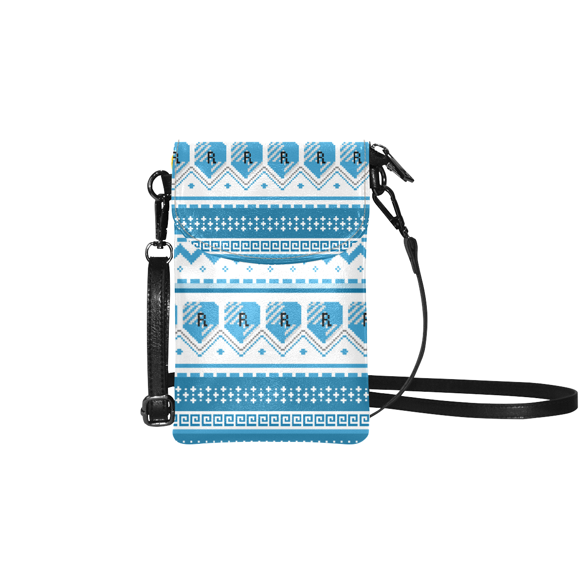 Ravenclaw_pattern_8bit Small Cell Phone Purse (Model 1711)
