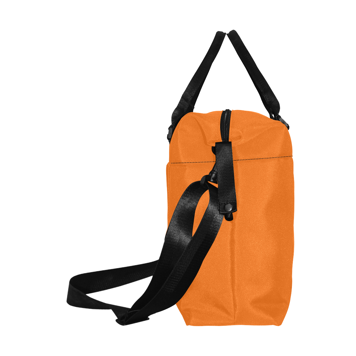 color pumpkin Large Capacity Duffle Bag (Model 1715)