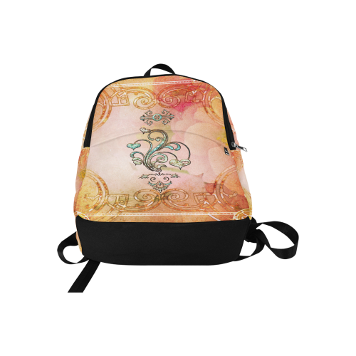 Wonderful hearts, vintage background Fabric Backpack for Adult (Model 1659)