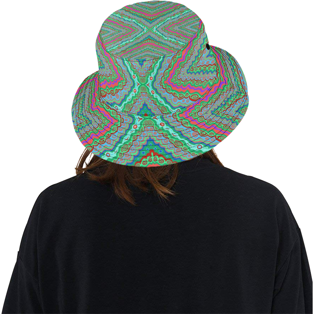 Indian pattern All Over Print Bucket Hat