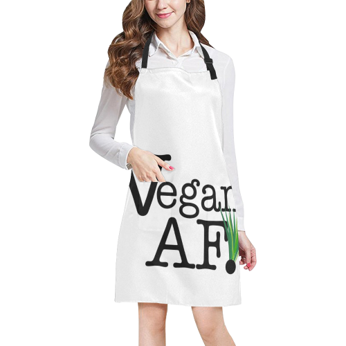 Vegan AF All Over Print Apron