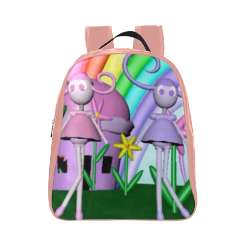 betsymaypopbackpack School Backpack (Model 1601)(Small)