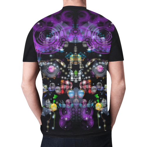 Dream Maker New All Over Print T-shirt for Men (Model T45)