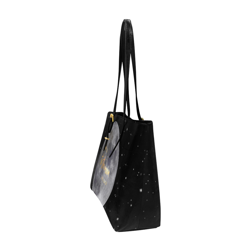 TO THE MOON AND BACK Euramerican Tote Bag/Large (Model 1656)