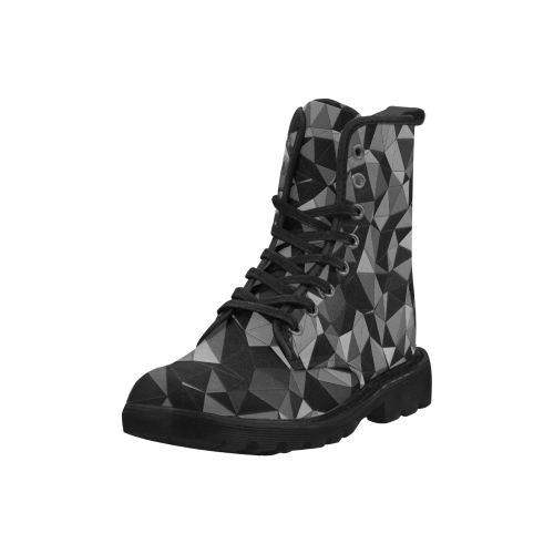 LoPoly chaos Martin Boots for Women (Black) (Model 1203H)