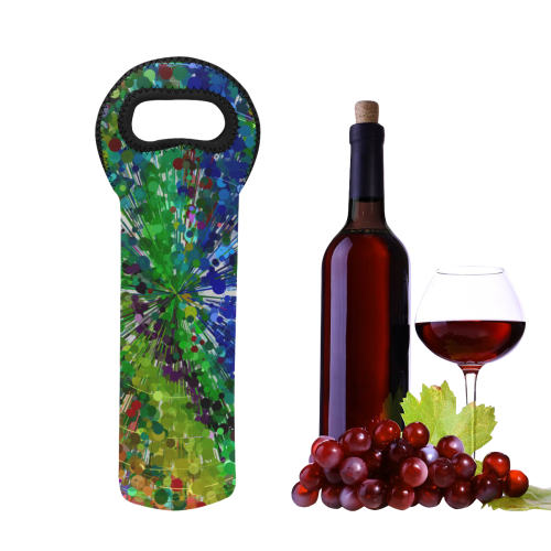 pattern20160801 Neoprene Wine Bag