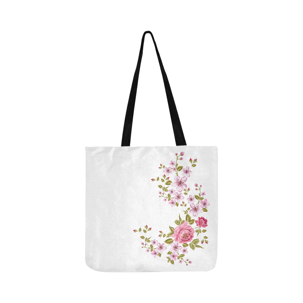 Pure Nature - Summer Of Pink Roses 1 Reusable Shopping Bag Model 1660 (Two sides)