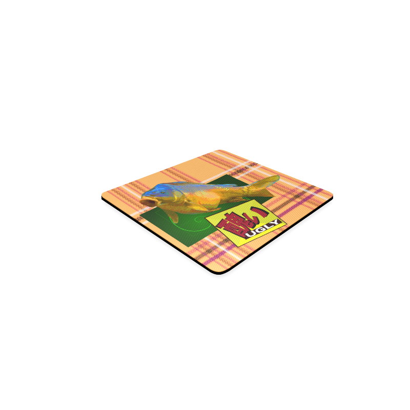 UGLY Fish Square Coaster