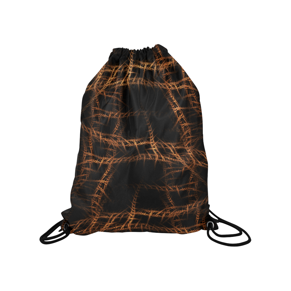 Trapped Medium Drawstring Bag Model 1604 (Twin Sides) 13.8"(W) * 18.1"(H)
