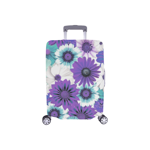 Spring Time Flowers 6 Luggage Cover/Small 18"-21"