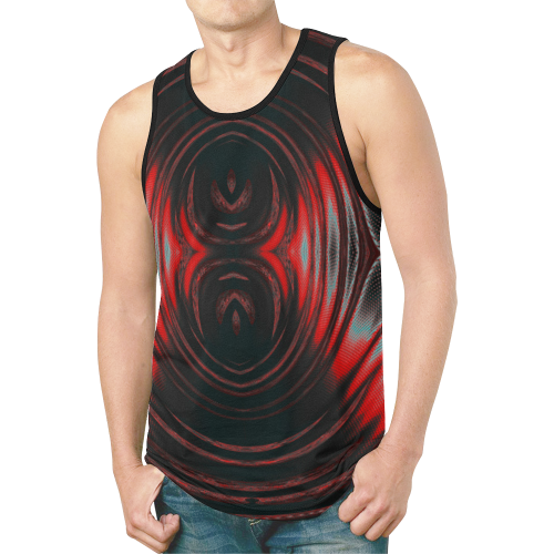 5000TRYtwo2 106 dEEP mONSTER  8 25 A sml New All Over Print Tank Top for Men (Model T46)