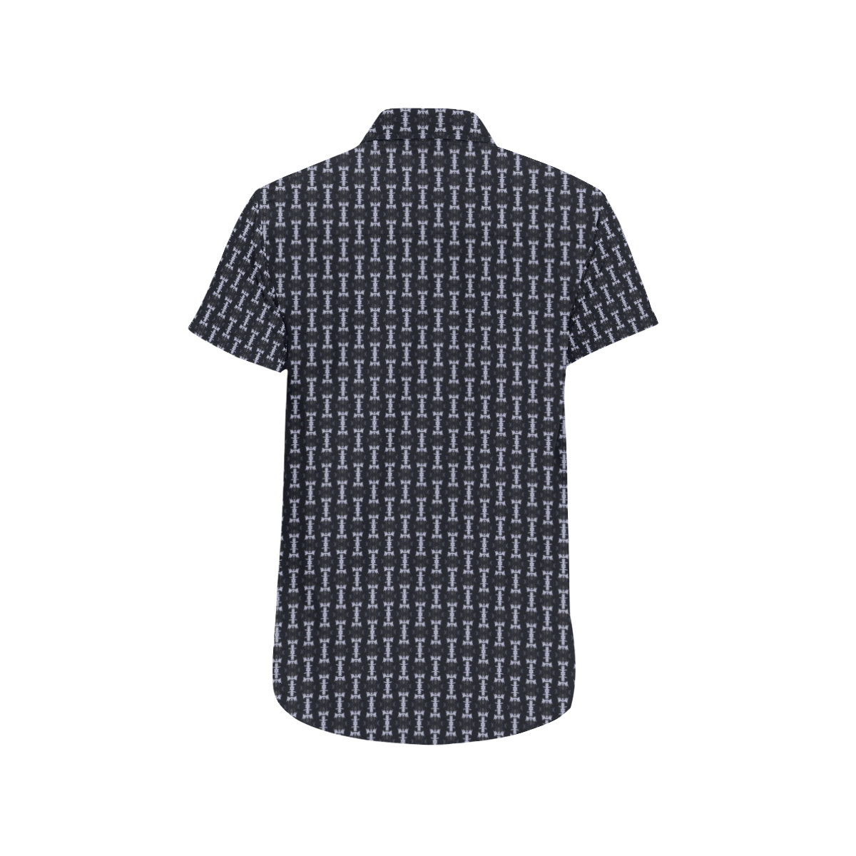 Model #104c| Men's All Over Print Short Sleeve Shirt (Model T53)