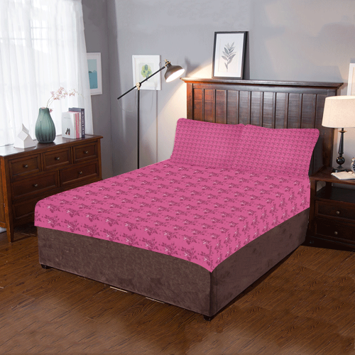 Rose Vintage 3-Piece Bedding Set