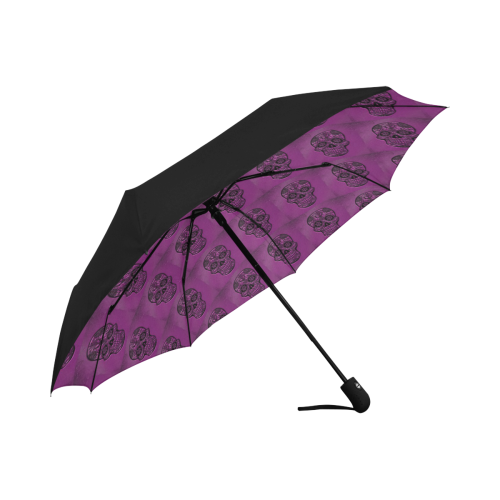 Skull20170210_by_JAMColors Anti-UV Auto-Foldable Umbrella (Underside Printing) (U06)