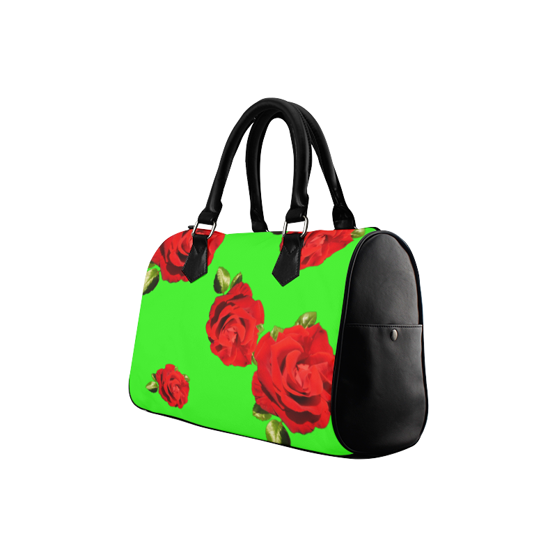 Fairlings Delight's Floral Luxury Collection- Red Rose Handbag 53086b17 Boston Handbag (Model 1621)