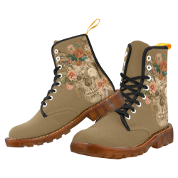 Awesome Autumn Sugarskull Martin Boots For Women Model 1203H