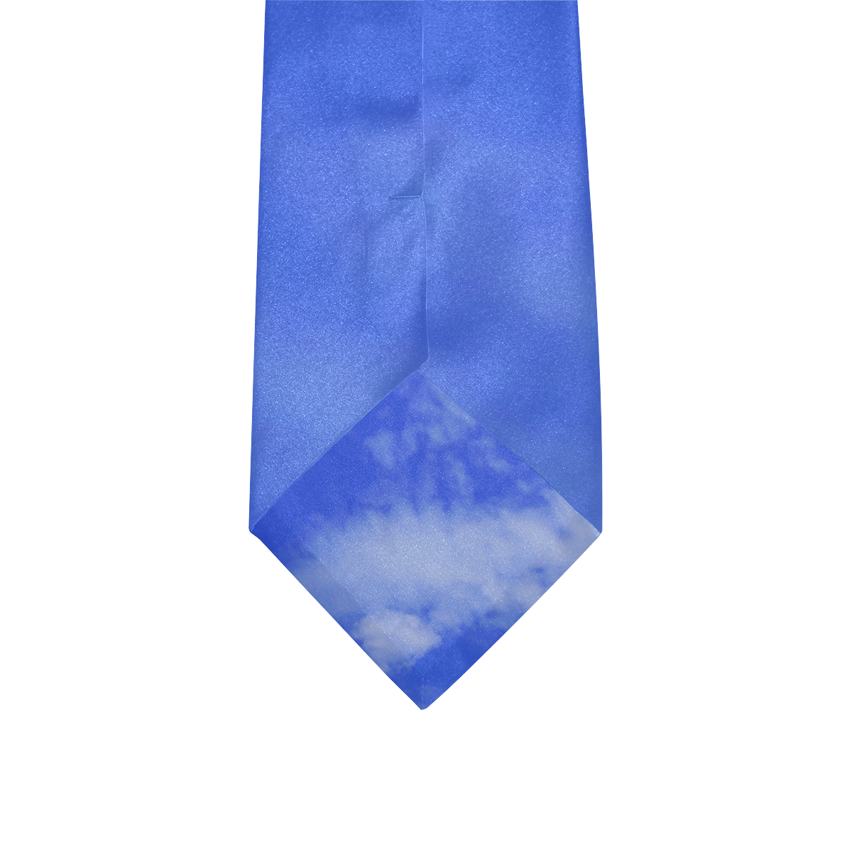 Blue Clouds Custom Peekaboo Tie with Hidden Picture