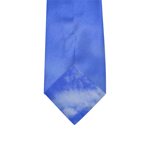 Blue Clouds Custom Peekaboo Tie with Hidden Picture