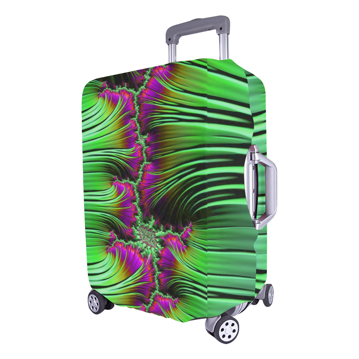 amazing Fractal 42 E by JamColors Luggage Cover/Large 26"-28"
