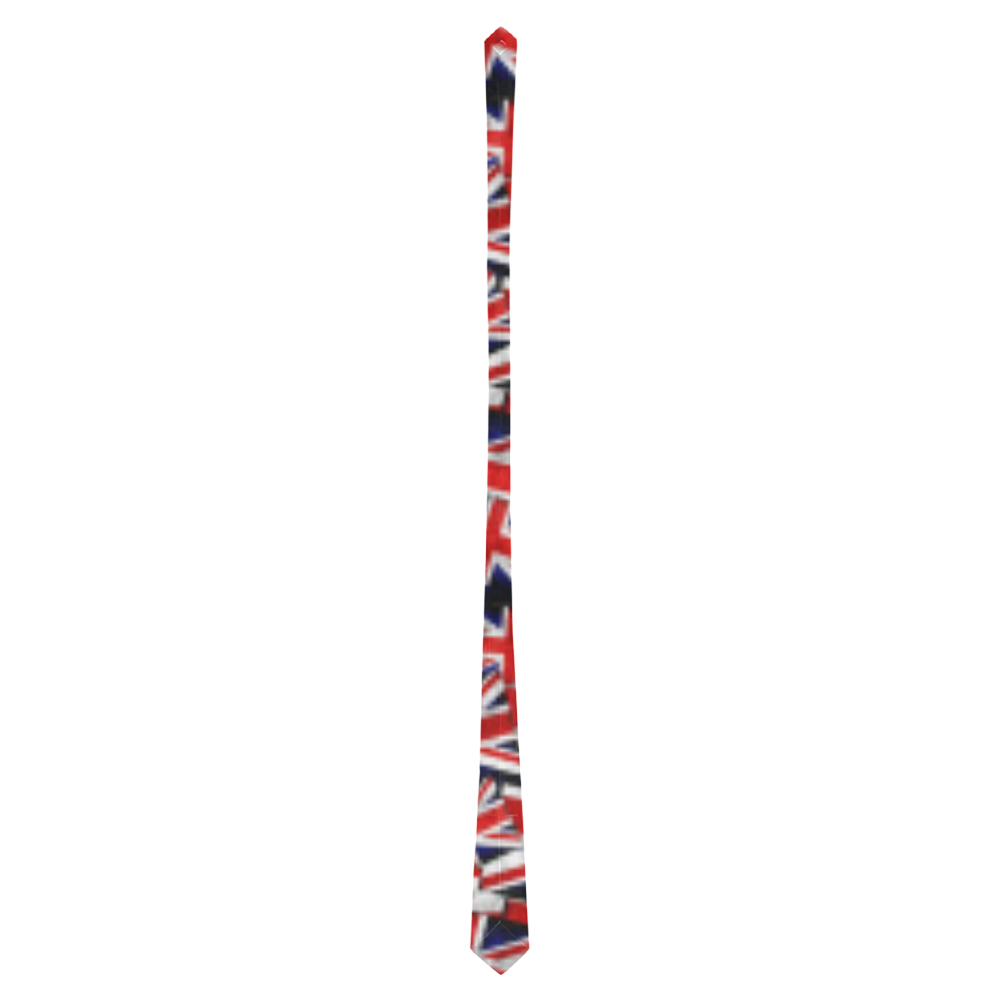 British Union Jack UK Flags Classic Necktie (Two Sides)
